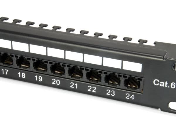 Equip 135425, RJ-45, Sort, Rackmontering, 1U, RoHS, CE