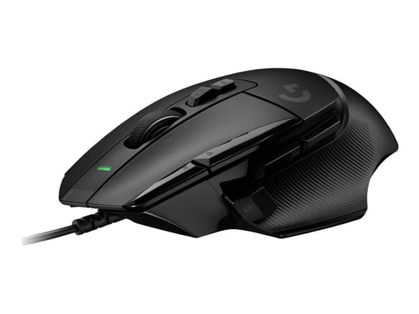 Logitech G502 X - Mus - optisk - 13 knapper (LIGHTFORCE-brytere) - kabling (USB) - Hero 25K sensor - Sort