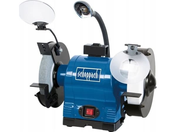 SCHEPPACH benkslipemaskin BG200 med lampe