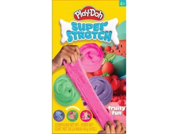 PLAYDOH 3 Stack Jars – Super Stretch Fruity fun