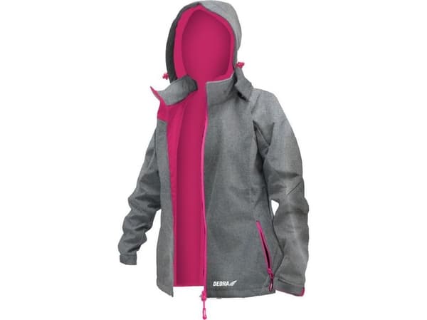Dedra dam softshelljacka stl. M 96% polyester + 4% elastan