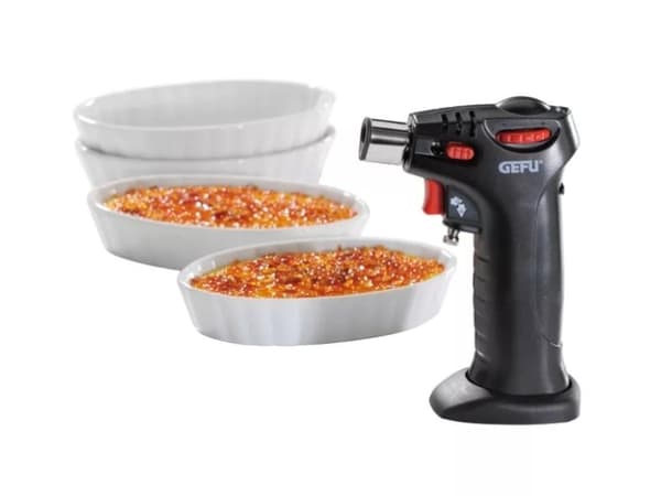 GEFU 5-Piece Creme Brulee Set