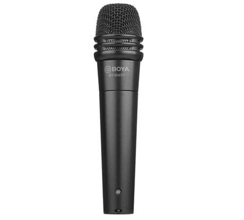 Boya BY-BM57 dynamisk handhållen instrumentmikrofon