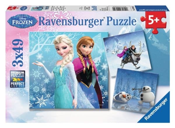 Ravensburger - Äventyr i vinterland - pussel - 49 delar