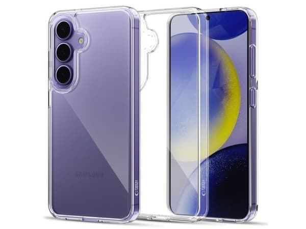 Tech-Protect Flexair Hybrid Galaxy S25 läpinäkyvästi