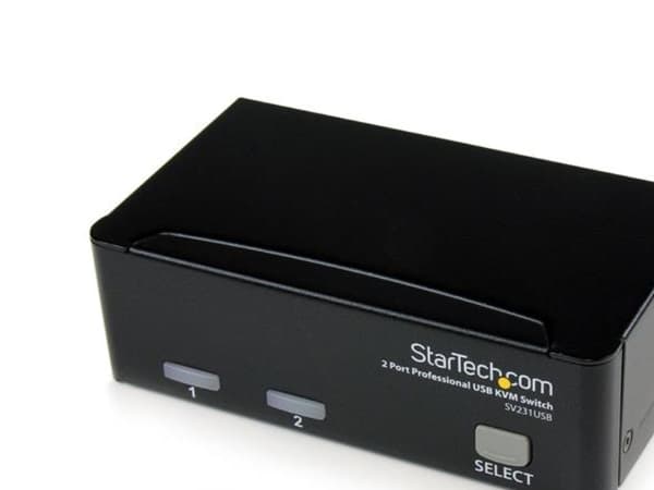 StarTech.com SV231USBGB, 1920 x 1440 pikseliä, 10 W, Musta