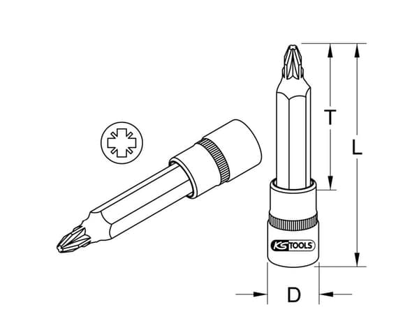 KS Tools hylsnyckel 9171325