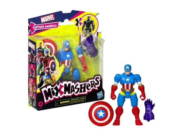Avengers MixMashers Basic Fig 12cm - Capt. America