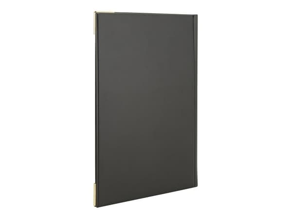 Securit® A5 BASIC menuomslag i sort