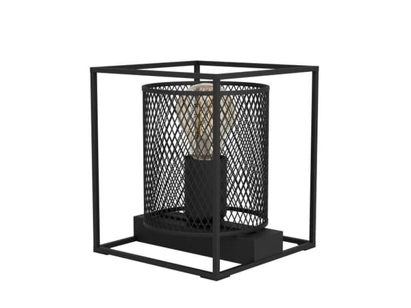 EGLO CATTERICK bordlampe E27 sort