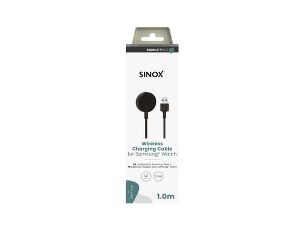 Sinox PRO opladerkabel til Samsung® Watch. Lajittelu