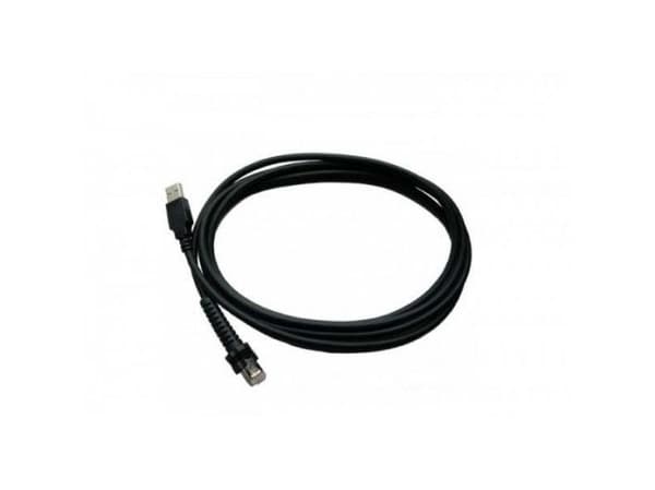 Datalogic 90A052258, 2 m, USB A, USB 2.0, Uros/uros, Musta
