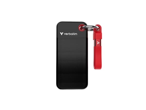 Pocket SSD USB 3.2 Gen 2 128GB Black/Red