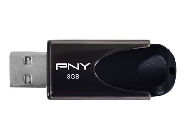 PNY Attaché 4 - USB-flashstasjon - 8 GB - USB 2.0
