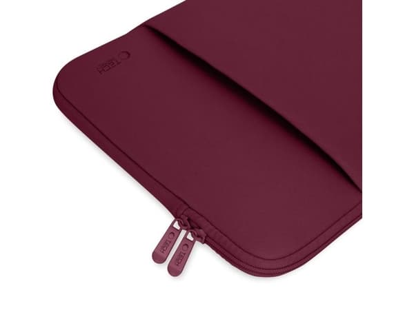 Tech-Protect neoprenlaptopfodral 13" - bordeaux