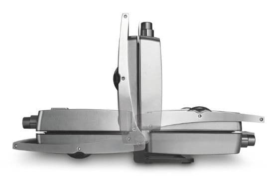 Fritel CW 3647, 2 våffla/våfflor, Rektangulär, Grå, Silver, 1600 W, 335 mm, 340 mm