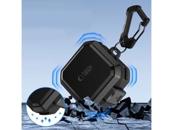 Tech-Protect Carbonox MagSafe Case for Samsung Galaxy Buds 4 / 4 Pro - Black