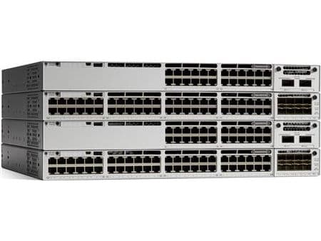 Cisco Catalyst 9300 - Network Essentials - switch - L3 - Styrt - 48 x 10/100/1000 - rackmonterbar