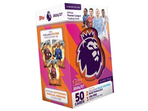 TOPPS PREMIER LEAGUE SUPER TIN ASS - assorted