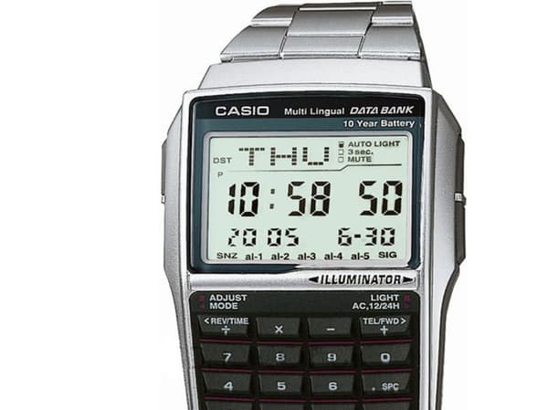 Casio DBC-32D-1AES, Vanntett, Elektronisk