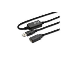 MicroConnect - USB forlængerkabel - USB (hun) til USB (han) - USB 2.0 - 10 m - aktiivinen