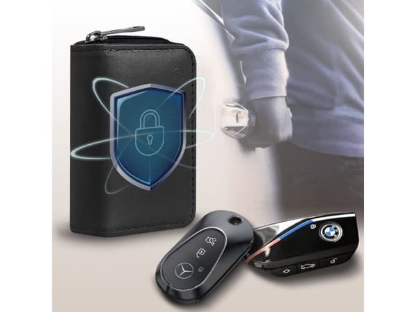 Tech-Protect KLR300 RFID-beskyttet bilnøkkel-etui - sort