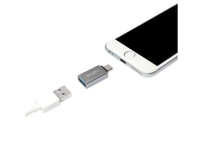LogiLink AU0042, USB 3.1 typ-C, USB 3.0, Silver