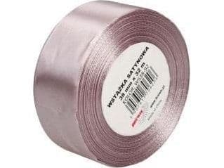 Satengbånd pulver rosa 38mm x 32m