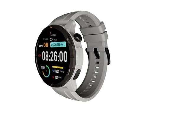 AGM Legion - Ja smartklokke med stropp - display 1.43" - Bluetooth - grå