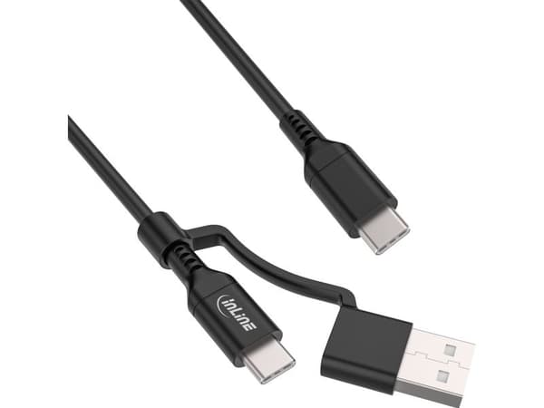 USB-kabel Eaton USB-C til USB-C 2 m, sort