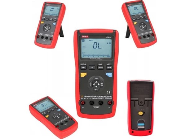 Multimeter UT612 LCR-måler, med diode, transistor og DC-kretstesting UNI-T