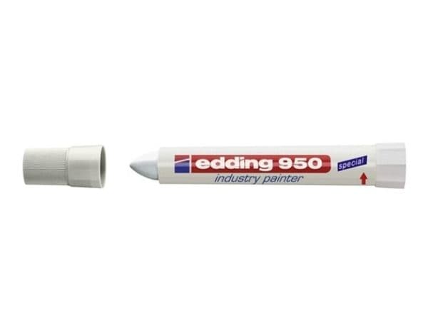 Färgmarker Edding 950-49 industri, vit