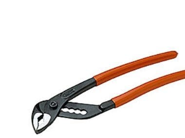 Bahco Polygriptång, Glidledstång, 2,8 cm, 7,5 mm, PVC, Orange, 192 mm