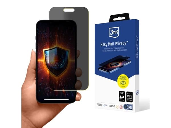 3MK Apple iPhone 15 Plus - 3mk Silky Matt Privacy