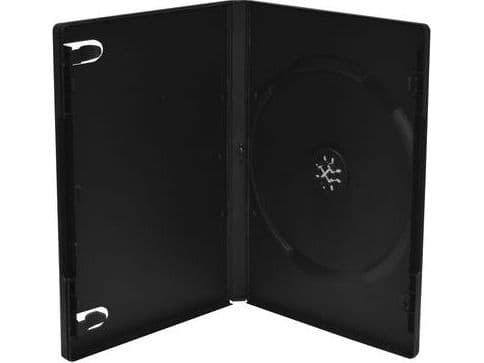 MediaRange BOX13, DVD-etui, 1 disker, Sort, Plast, 120 mm, RoHS