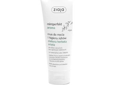 Ziaja skum/mousse for tenner Green tea&Mint 100 ml