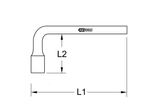 KS Tools 963.1597, 220 mm, 400 g