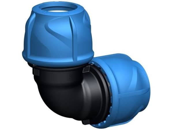 Kulma 90° 63 mm – iJOINT PN16. PP-EPDM