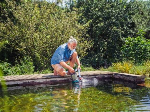 Gardena DIPPUMP 18000 VÄKSSENSOR URENT VATTEN