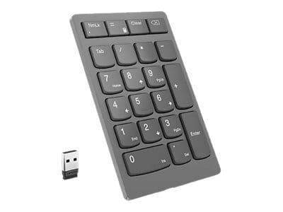 Lenovo Go Wireless, Bluetooth/USB/RF Wireless, 21, Universaali, 1 m, Harmaa