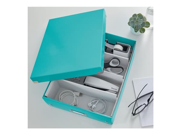 Leitz Click & Store - Förvaringsbox - isblå