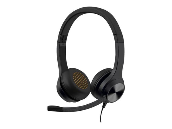 Creative Chat USB - Headset - på örat - kabelansluten - USB-C - svart