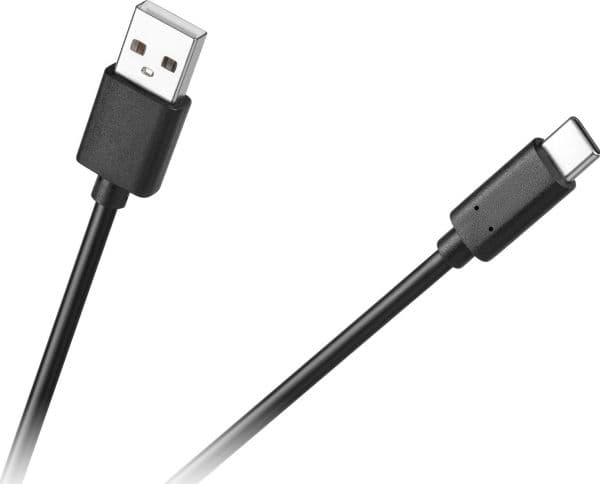 USB-kabel Cabletech USB-A til USB-C 3 m svart (KPO3859-3)