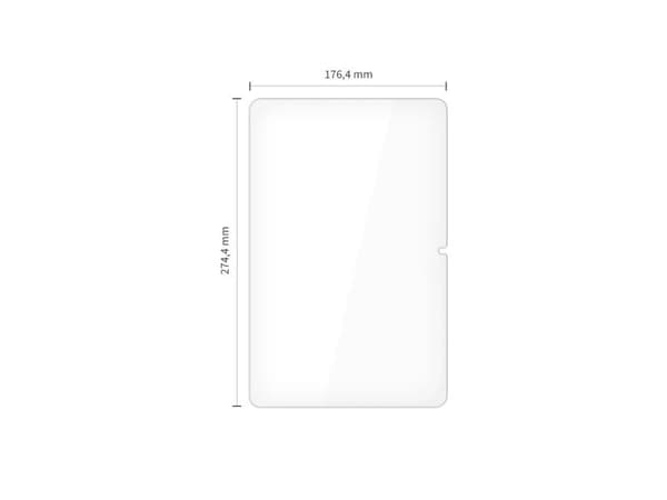 Tech-Protect härdat glasskydd för Lenovo Idea Tab Plus 12.1 TB-361, klar, 2-pack