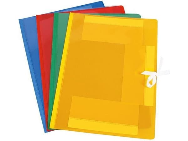 Biurfol RØD PLASTBINDEFIL (TW-01-01 N)