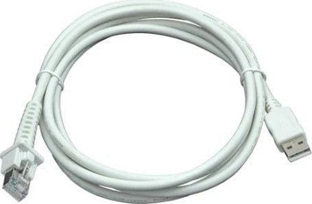 Datalogic - USB-kabel - 2 m - hvit - for Heron HD3130