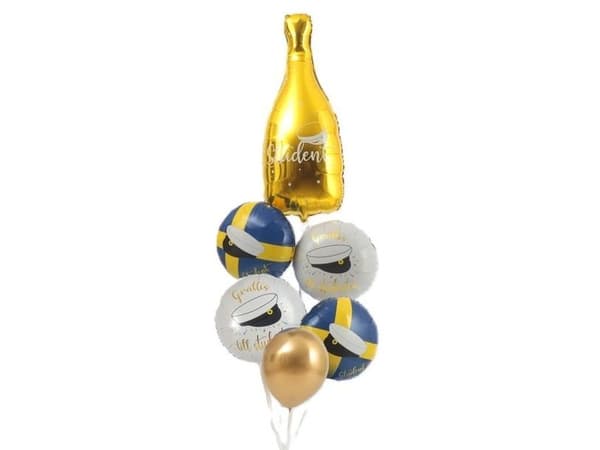 Champagne folieballon, Student