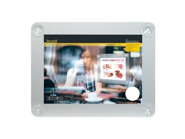 Securit PFW-A3-GY, Plast, Bärbar