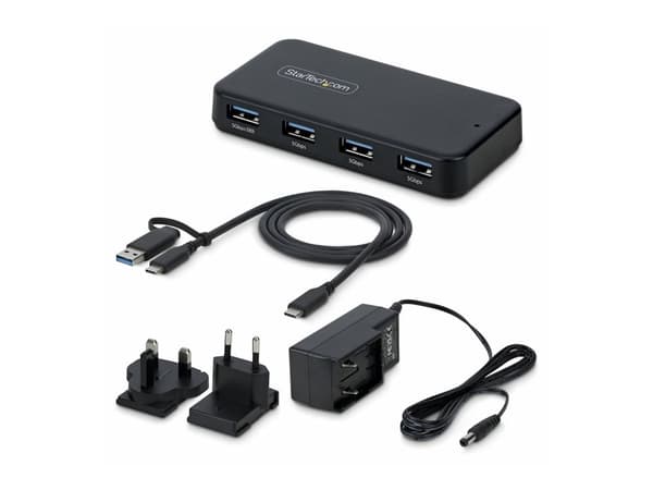 Startech – Hub – 4 x SuperSpeed USB 3.0 – pöytätietokone