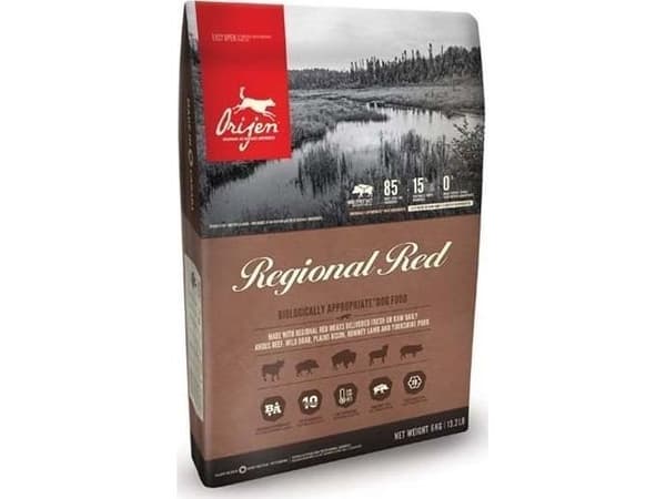 ORIJEN Regional Red - torrfoder för hund - 11,4 kg